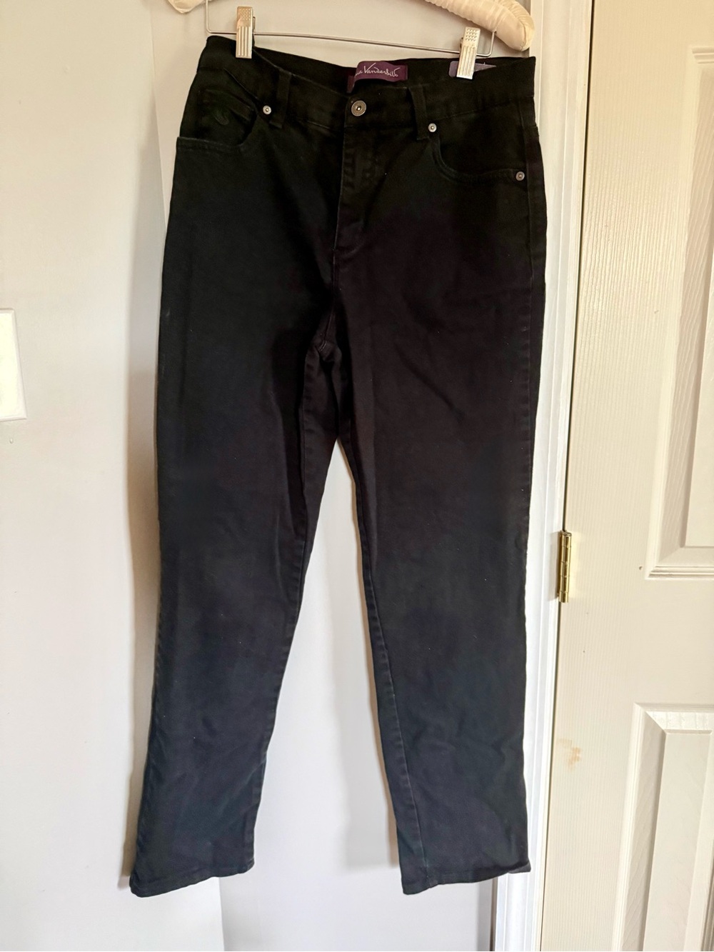 Gloria Vanderbilt Amanda Black Jeans